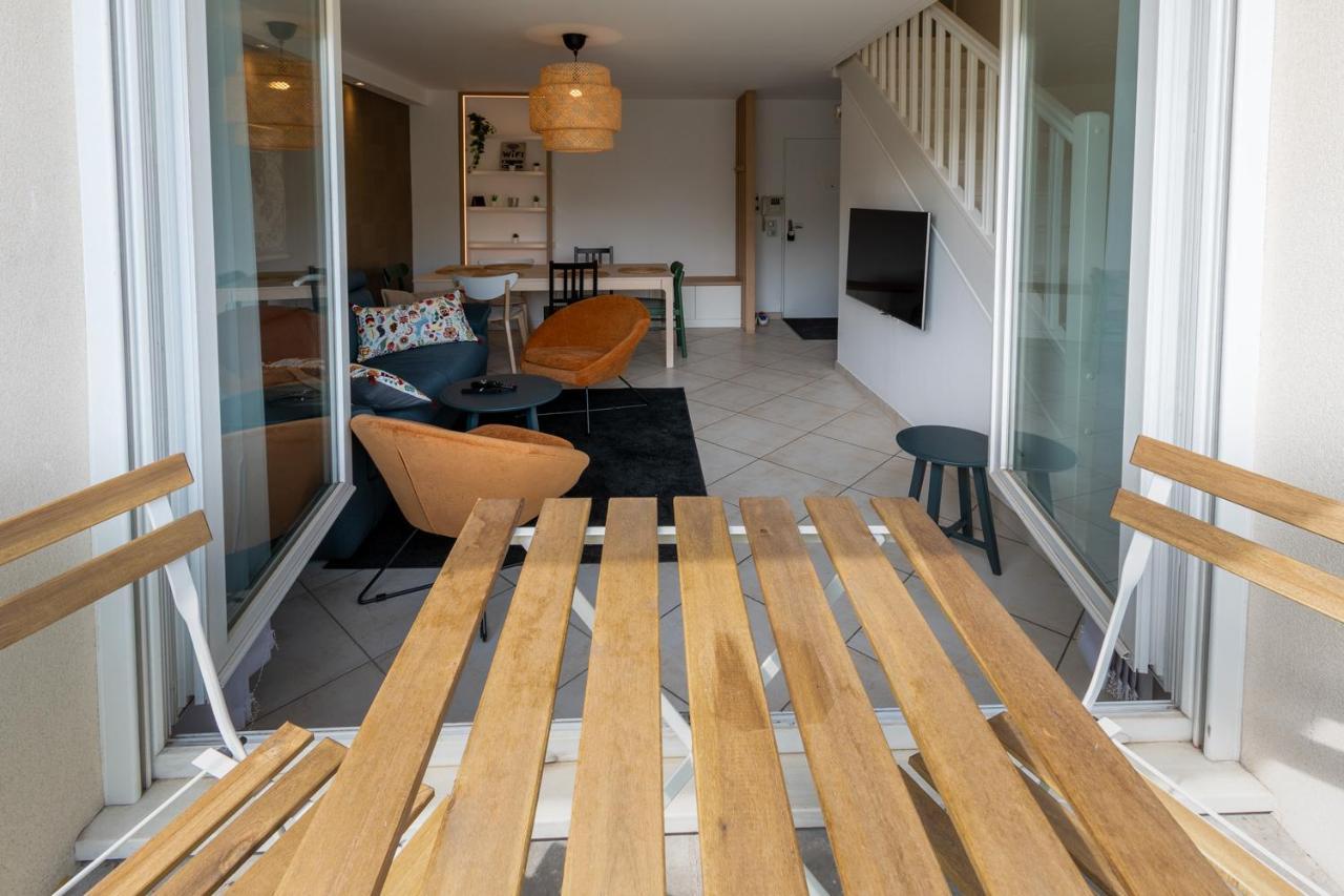 Апартаменти T3 Flat Moderne Sur 2 Etages Metro Parking Free Entrance Autonome Руан Екстер'єр фото